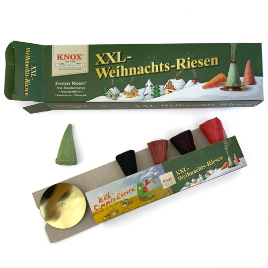 5 XL Incense Cones in Mixed Scents ~ Germany